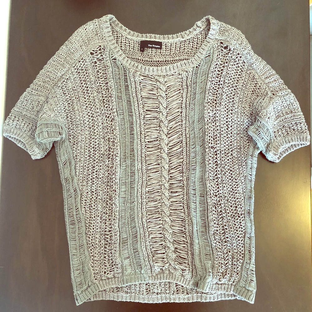 The Kooples Short-Sleeved Sweater